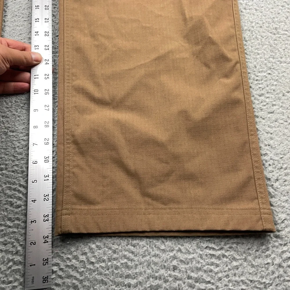 Under Armour Pants Mens 42x34 Brown Cargo Tactical Ripstop Utility Pockets Storm